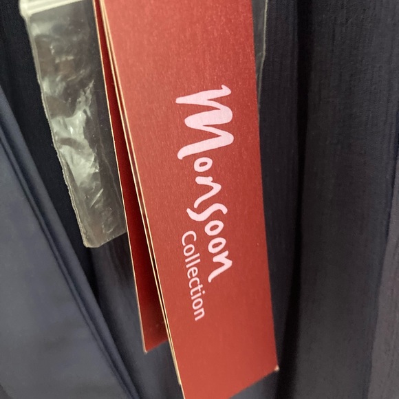 Monsoon London  New bautiful voile  silk dress, vintage but never worn, new Year - Picture 3 of 8